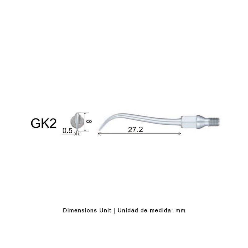 PUNTA WOODPECKER GK2 PARA KAVO SONICFLEX, PROFILAXIS