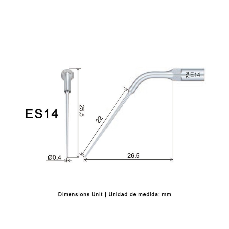 PUNTA WOODPECKER ES14 PARA SIROSONIC, ENDO