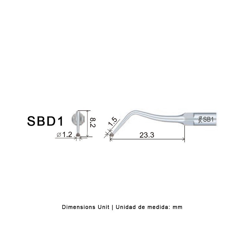 PUNTA WOODPECKER DTE SBD1 PARA SATELEC, CAVIDADES