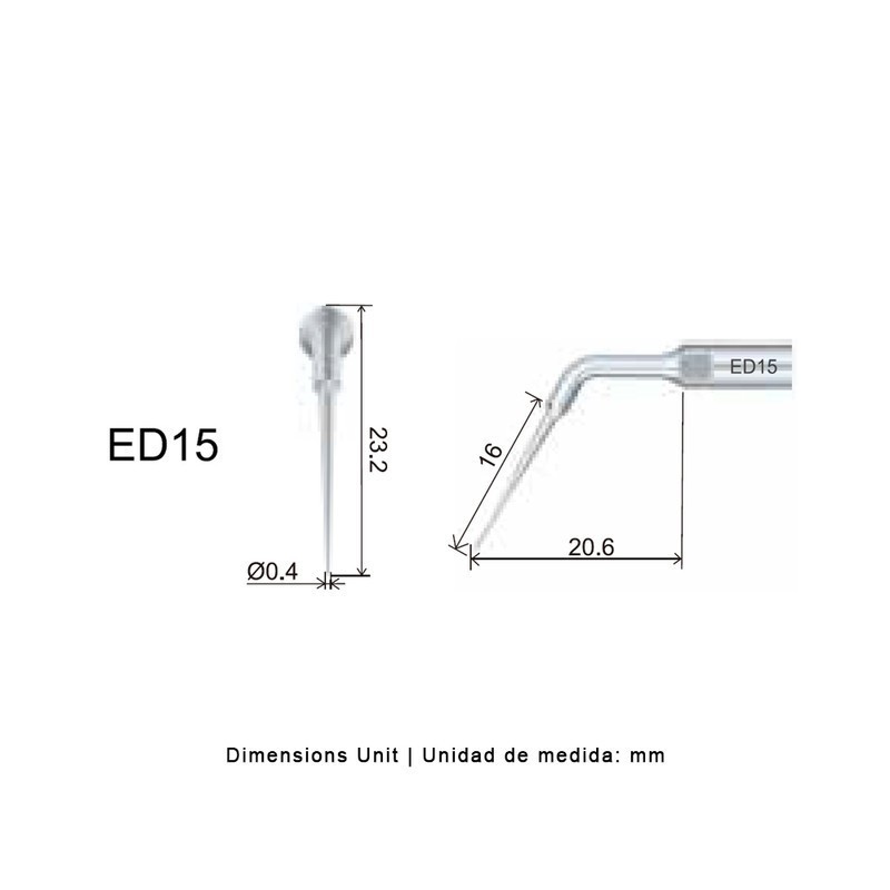 PUNTA WOODPECKER DTE ED15 PARA SATELEC,