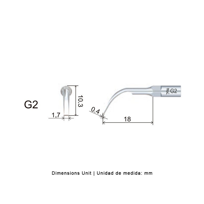 PUNTA WOODPECKER G2 PARA EMS, PROFILAXIS