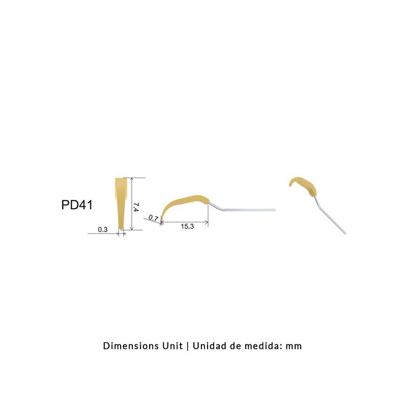 INSERTO PEEK WOODPECKER DTE PD41, PROFILAXIS IMPLANTES