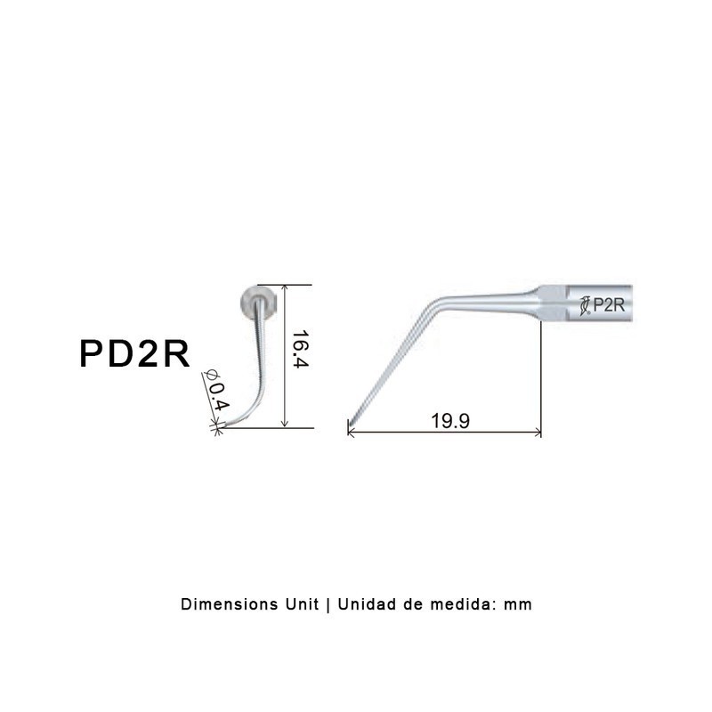 PUNTA WOODPECKER DTE PD2R PARA SATELEC, PERIO DER.