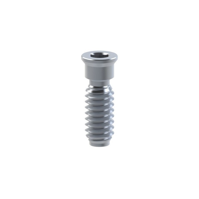 Tornillo titanio Llave cuadrada 1.25 compatible con 3i® Osseotite®