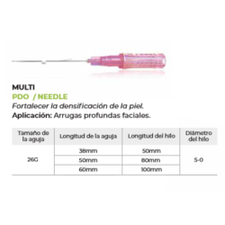 Multifilamento/ PDO/ NEEDLE