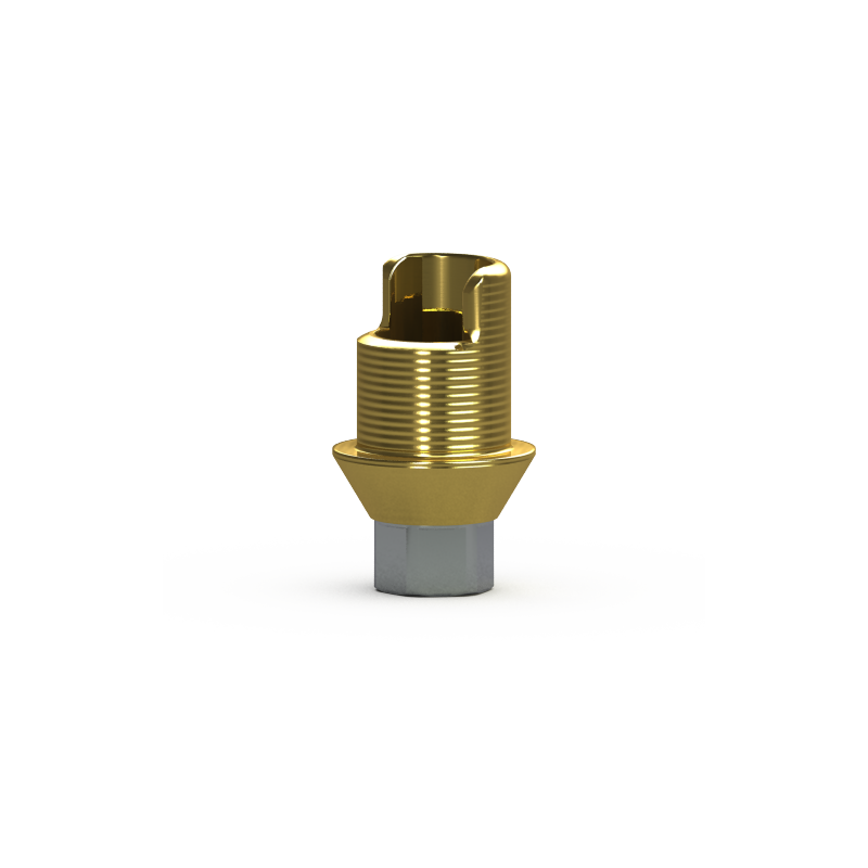 Base de titanio Internal para prótesis fresada a medida
