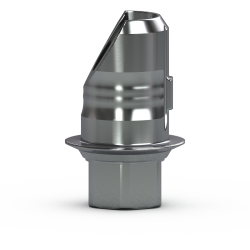 Hybrid Abutment Base Hexed