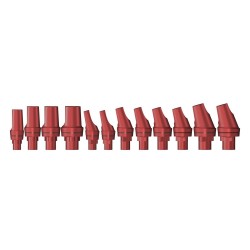 Planning abutment set 12 piece