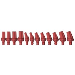 Planning abutment set 12 piece