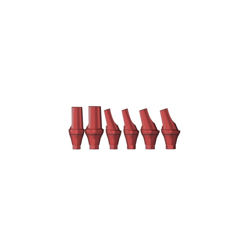 Planning abutment set 6 piece