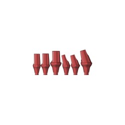 Planning abutment set 6 piece