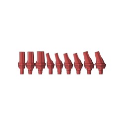 Planning abutment set 9 piece