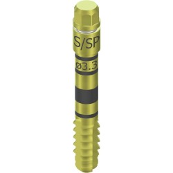 S/SP Tap, Ø3.3, f. adapter, 1xUse, TAN