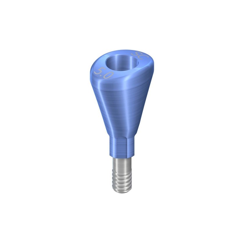 SC Healing Abutment conical, oval, H5mm,