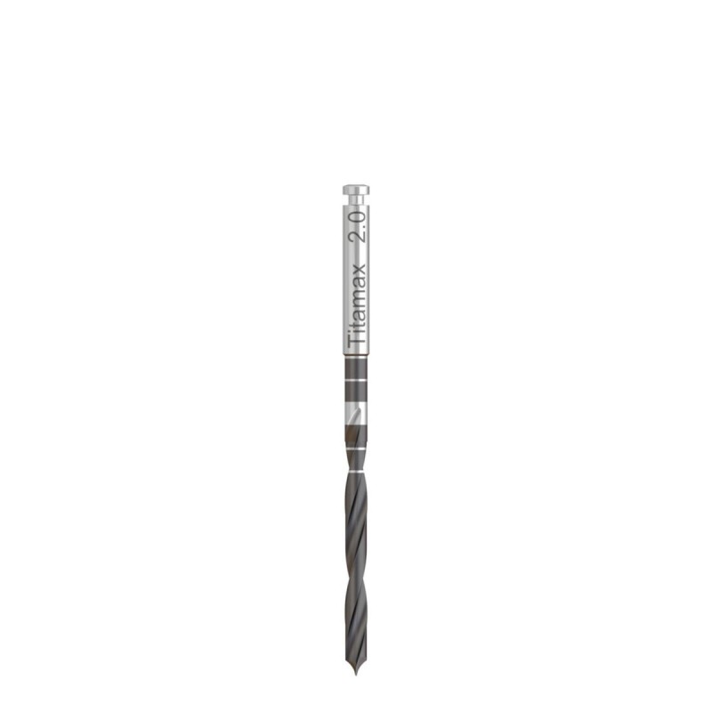 Titamax Guided Surgery Drill, StSt, 2.0